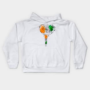 Ivory Coast National day Elephant Africain Kids Hoodie